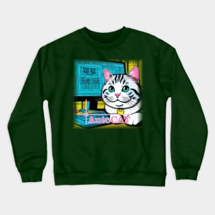 AutoCAT - Cat Drafter :) Crewneck Sweatshirt